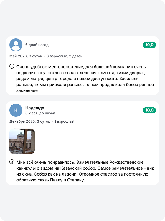 Отзыв гостя с Суточно о проживании в квартире Вгости